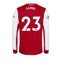 Arsenal Albert Sambi Lokonga #23 Fotballklær Hjemmedrakt 2022-23 Langermet